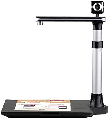 RKYRRKI Scanner de documents, double caméra livre appareil photo scanner W1200T Pro 1200dpi HD + 500dpi taille A3 numérisation rapide pour la maison/bureau/école