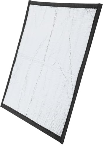 HOMSFOU Heizkissen für Reptilien 30x30cm Haustier Wärmepad mit Reflektierender Folie für Schildkröten Geckos Kaninchen und Kleintiere
