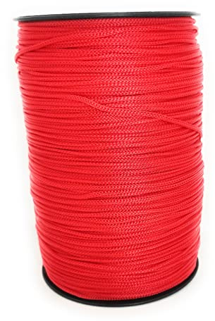CORDONCINO THAI PER BORSE ALL' UNCINETTO ROCCA 500GR VARI COLORI (ROSSO 27)