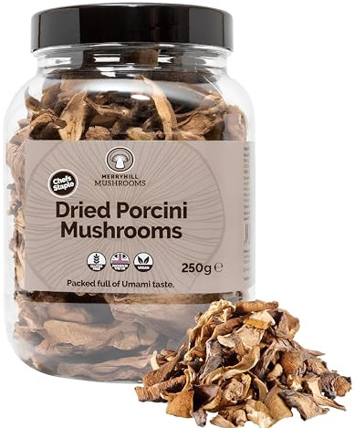 Merryhill Mushrooms - Premium, A Graded Dried Porcini Mushrooms (250g)