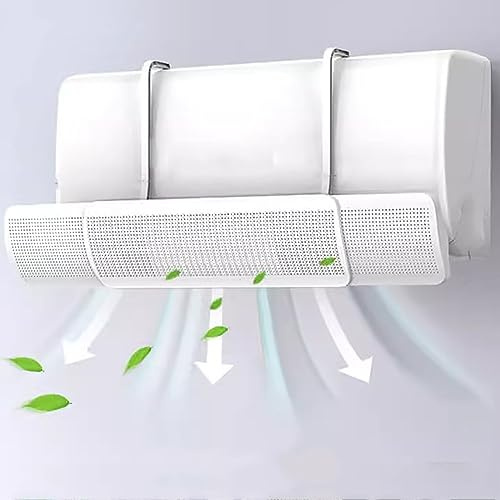 WHYATT Deflector Aire Acondicionado, Deflector Aire Acondicionado Split, Deflector de Ventilación de Aire Acondicionado, Telescópico para El Hogar. (Size : B)