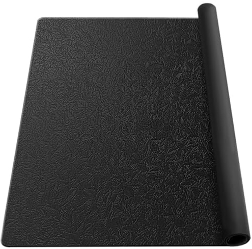 YUNJUER Large Silicone Mat, Black
