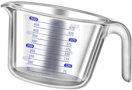 Alipis tasse à mesurer en verre cuisine accessoires accessoire cuisine tasse à mesurer pour micro-ondes tasses à expresso tasses à mesurer liquides verre doseur tasse de mesure d'huile