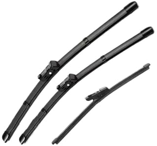 HAZYZKDM Scheibenwischer Vorne Hinten Wischerblätter Set Für VW Für Tiguan MK2 2017-2020 Windschutzscheibe Fenster 26+21+14 Scheibenwischer(Left Hand Drive)