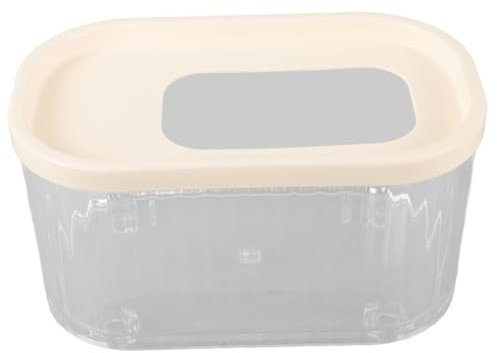 Supvox Hamster Badezimmer Transparent Sandbad Box Für Kleine Tiere Mehrzweck-Toilette Leicht Zu Reinigen Für Hamster Mäuse Und Chinchillas