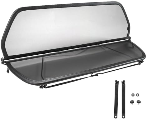 Aperta Windschott passend für Porsche 911 (1989-1994) 964 - Ohne Bohren - 100% Passgenau OEM Qualität Schwarz Windstop Windabweiser