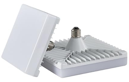 Linqzxz 1 Pièce Ampoule LED Universelle pour E26/E27, Carrée 60W Haute Luminosité Ampoules Intérieur, AC 85-265V, Utilisable dans Salons, Bureaux et Maisons, Non Dimmable