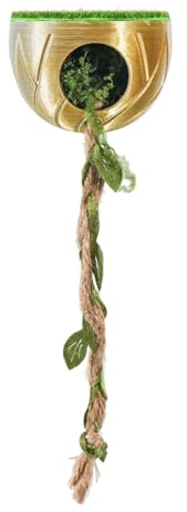Decorazione per recinzione a forma di ragno, grotta nascosta realistica, 15 x 5 x 3 cm, accessori magnetici per rettili, grotta nascosta per ragni che saltano, decorazione per terrario e habitat per