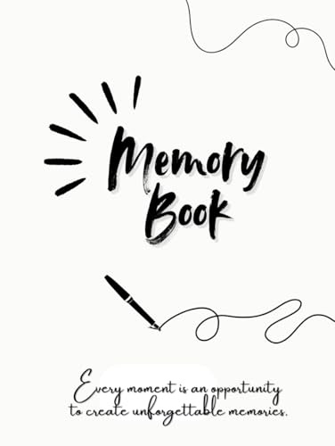 Memory Book- style scrapbook: Transform these pages into a space for personal expression.