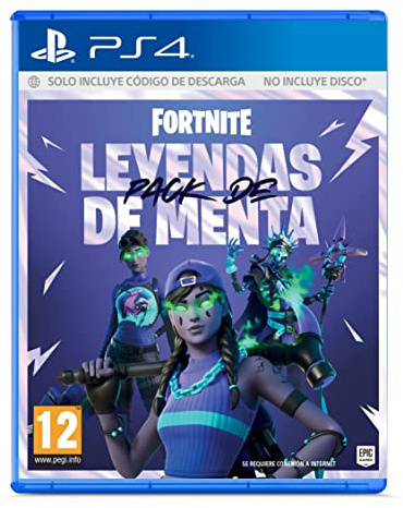 Fortnite: Pack de Leyendas de Menta (Código de descarga del juego en la caja) - PS4