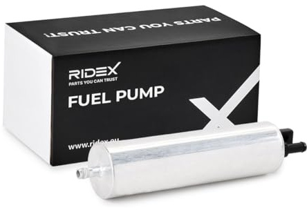 RIDEX 458F13700 Kraftstoffpumpe 3,5 Bar Druck Kompatibel mit BMW 3 Limousine E46 5 Limousine E39 3 Touring E46 3 Coupe E46 5 Touring E39
