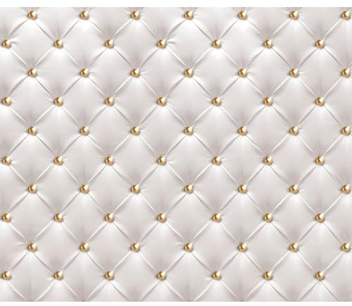 decomonkey Fototapete Lederoptik 392x280 cm Selbstklebende Tapeten Wand Fototapeten Tapete Wandtapete klebend Klebefolie Deluxe Diamanten
