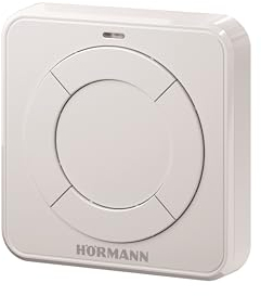 Hörmann Funk-Innentaster FIT 4 868-BS weiß DE (vier Tastenfunktionen + Abfragetaste, Weiß, intuitive Bedienung, Fernbedienung, Smart Home) 4556700