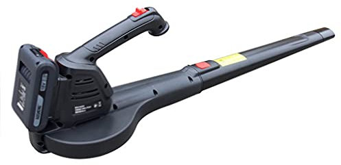 Sopladores y aspiradoras de hojas Soplador de hojas eléctrico, aspiradora de jardín, herramientas eléctricas Secador de pelo de litio de 20 V, soplador de hojas inalámbrico portátil ultraligero, bate