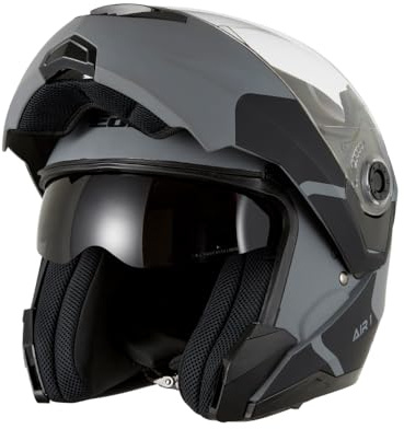 EOLE Casque Modulable Air 1 - Homologué ECE R 22.06 - M (57-58cm) - Coque ABS