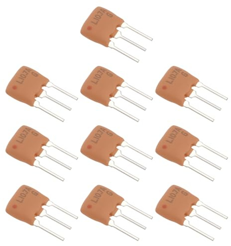 ECSiNG Lot de 10 Filtres Céramiques If SFE 10,7 MA pour Radio FM équipement de Communication sans Fil Traitement Du Signal Analogique