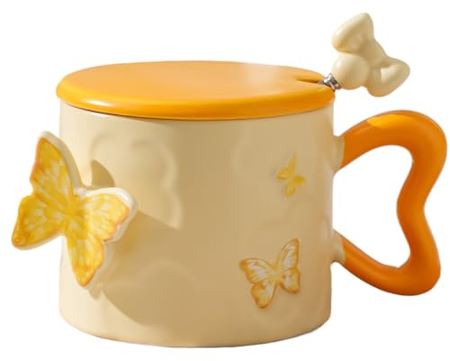 Tazas De Para Mujeres Pieza De Menaje En Cerámica Con Capacidad 350 Ml, Asa | Mug De Café Elegante Para Mujeres, Madres, Amigas, En Cumpleaños Y Navidad