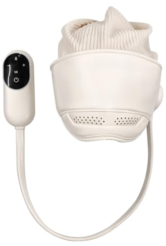 Masseur de tête avec technologie de décompression - Appareil de sommeil rechargeable pour le bien-être de l'âme - Compresse chaude douce pour cuir chevelu et yeux - Outil de massage relaxant (B, 72 x