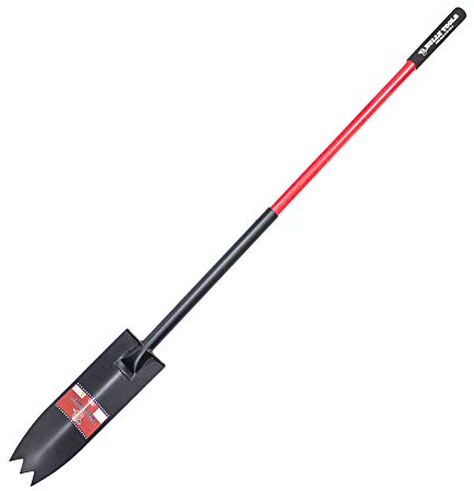 Bully Tools 95530 10 Gauge Bagger/Laufschaufel mit Fiberglas langem Stiel
