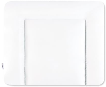Julius Zöllner Wickelauflage Softy 75x75 cm - Wickelunterlage - wasserdicht und abwischbar - Made in Germany – Oeko-Tex Standard 100 – uni weiß