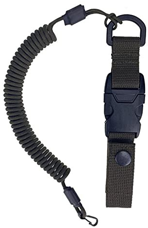 EdcX Paracord Nylon Tactical Lanyard tillverkad i Ukraina, spiralkabel, elastiskt nyckelhänge av Paracord