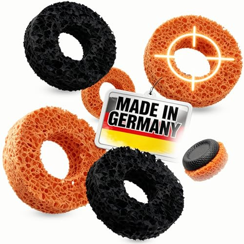 MatoSan® 5X Aim Assist Precisionsringar – Kompatibel med PS4-kontroll – Kompatibel med PS5-kontroll – speltillbehör för PlayStation – Made in Germany