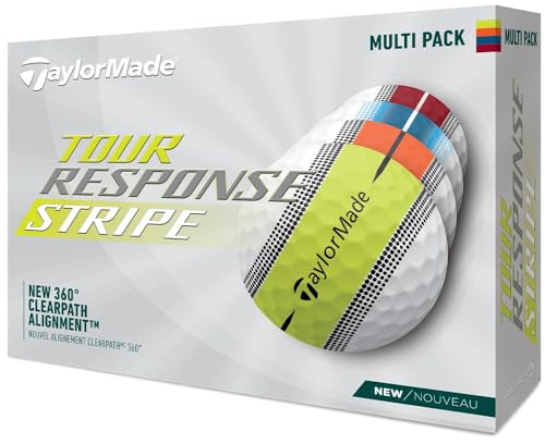 TaylorMade Tour Response, Palla da golf, Unisex - Adulto, Multi-Colored, Taglia unica