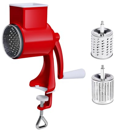 Niwugady Manuelle Nussmühle mit Handkurbel Manueller Nuss-Zerkleinerer Erdnuss-Mahlwerk Erdnuss-Mahlwerk Erdnuss-Mahlmaschine Multifunktionaler Nuss-Zerkleinerer für alle Nüsse Walnuss Pekannuss 160