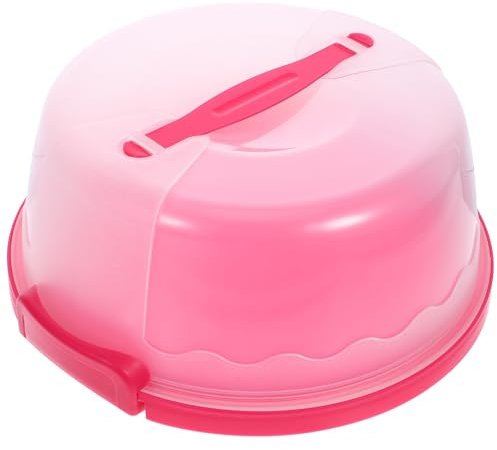 MUCKLILY Contenitore Per Torte Con Coperchio Porta Torta Maneggevole Riutilizzabile Da Design Elegante Per Conservazione e Trasporto Di Dolci e Dessert