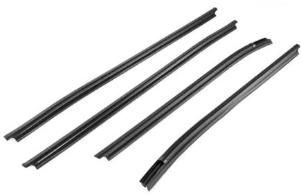Joint De Fenêtre Voiture Isolation Phonique Pour To&yo&ta pour Hi&lu&x SR5 quatre portes 2005-2015 4 pièces voiture fenêtre extérieure en verre moulage garniture CO&UP&E-froid ceinture d'étanchéité en