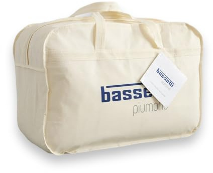 Bassetti Piumino Invernale in Microfibra anallergica da 320 grammi 3 Stelle (Matrimoniale 250x200cm)