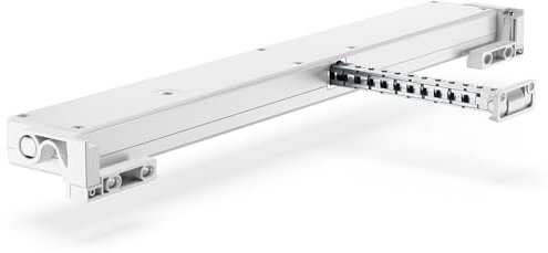 Elektrischer Fensteröffner LIWIN L35 Slim-230V | 400 mm einstellbarer Hub | 350N Zugkraft | Kipp- Klappfenster | Fensterschließer automatisch | Fensterantrieb linearantrieb Kettenantrieb (Weiß)