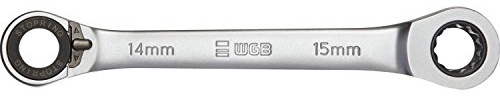 WESTFÄLISCHE GESENKSCHMIEDE 29510133 WGB Doppel-Ringratschenschlüssel gekröpft SW 10 x 13 mm