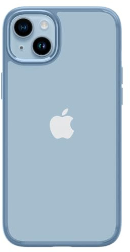 Spigen iPhone 14 Hülle Ultra Hybrid -Sierra Blue | Air Cushion Tech, Anti-Yellowing, Militär-Grade Schutz, Spigen Signature Serie