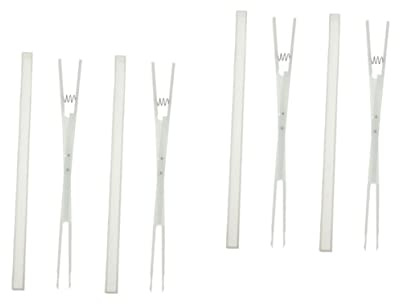 Milisten 2 Sätze Restaurator-tool Klavier Stimmklemme Für Klavier Guqin Klavier Drehwerkzeug Piano Clip Zum Klavierstimmen Stumm Weiß Instrumentenzubehör Nylon