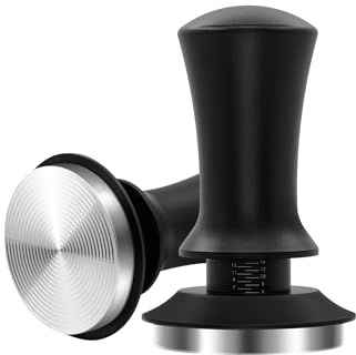 Mcbazel 53mm Espresso Tamper Spring-Levelling with 53.3-54mm portafilters
