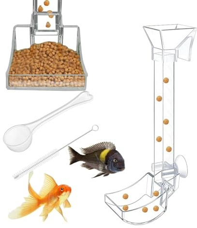 Fisch-Futterrohr, Garnelen-Futternapf - Transparente Garnelen-Futterrohrschale Für Aquarien | Transparente Garnelen-Futterstation Für -Aquarien, Garnelen, Fische Und Andere Wassertiere