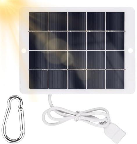 Solar Camping Laddare - Bärbar Solcellsladdare för telefon, solpaneler