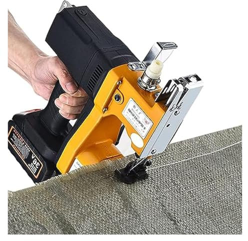 Máquinas de coser portátiles, máquinas de coser portátiles sin cables, para sacos, lonas, sacos para pienso, sacos de arroz, sacos de papel Kraft de tejido de PP