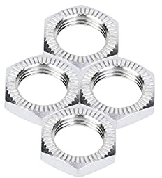 Aluminiumlegierung Radmuttern, 4 Stück M12, 17 mm Sechskant Schraubenschlüssel für RC Auto, Modellebau, DIY