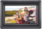 AgfaPhoto Cadre Photo Numérique Realiview APF700 - Écran LED 7 1024x600, Affichage Photos, Horloge, Calendrier Programmable - Noir