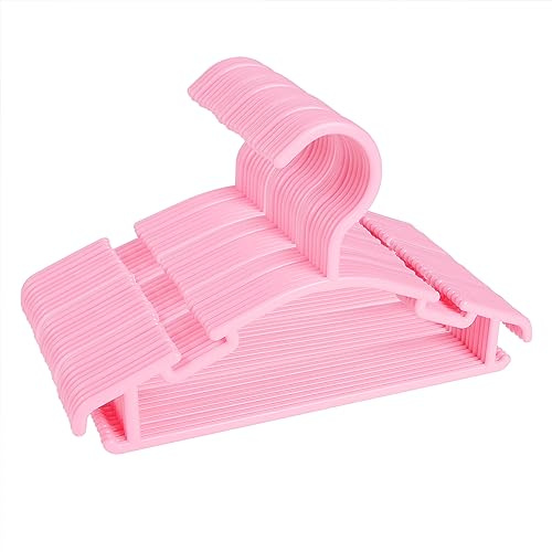 Baby-Kleiderbügel für Neugeborene, Rosa, 80 Stück, Kleinkind, Kinder, Kleiderbügel, kleiner Kleiderbügel