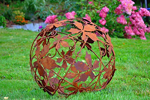 Saremo Rostdeko Kugel Weinranken 40cm