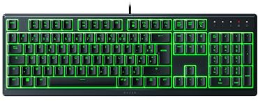 Razer Ornata V3 X - Clavier Gamer à Profil Bas (Switches à Membrane Silencieux, Repose-Poignet Ergonomique, RGB Chroma, Touches en ABS Vernies aux UV) Clavier AZERTY | Noir