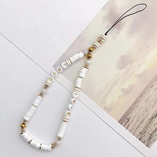 VICZON Universale Telefonkette Telefongurte Handykette, Böhmische Anti-Verlorene Handykette Handy Straps Vintage LOVE Alphabet Buchstabe, Telefon Lanyard Handschlaufe Handgelenkschlaufe