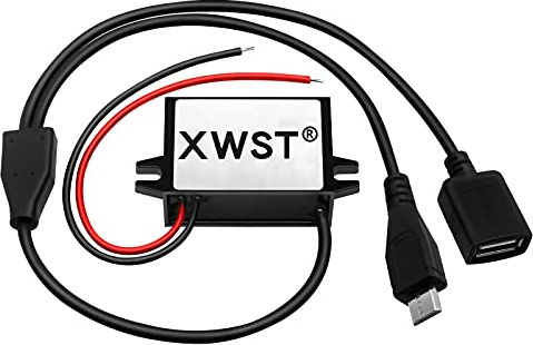 DC DC 8-90V 12V 24V 36V 48V 60V 72V 85V to 5V Voltage Converter USB 3A 15W Converter (XW-0890-5-3A Female and Micro)