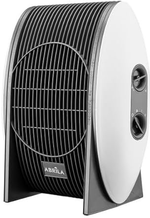 ABRILA - Termoventilador Desierto 2000W Blanco con 2 Potencias y 3 Funciones | Termostato Regulable y Sistema de Seguridad | Diseño Moderno | Fácil Transporte
