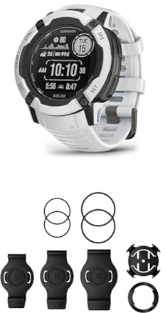 Garmin Instinct 2 Solar – GPS Smartwatch with Infinite Battery Life in Smartwatch Mode & QuickFit Band