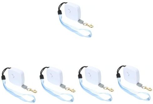 HAPINARY 5stücke Kompakte Hundeleine Mit Handgelenkschlaufe Robuste Automatische Retractable Leine Für Kleine Hunde Leicht Und Strapazierfähig Für Und Training