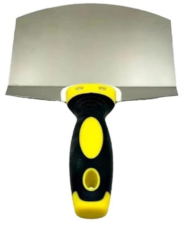 Jlkegfdf Piccola cazzuola in metallo, strumento da giardino in acciaio inox, resistente, piccola pala da giardinaggio ergonomica piccola pala da sabbia per cacca di neve